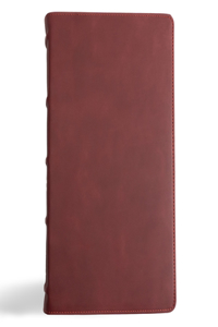 CSB Single-Column Personal Size Bible, Burgundy