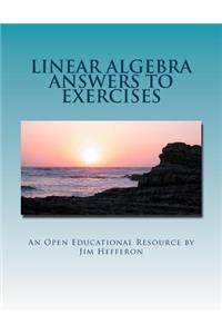 Linear Algebra Answers to Exercises