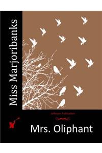 Miss Marjoribanks