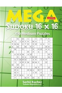 Mega Sudoku 16 X 16 - 150 Medium Puzzles