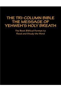 The Tri-Column Bible The Message of Yehweh's Holy Breath