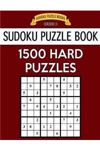 Sudoku Puzzle Book, 1,500 HARD Puzzles