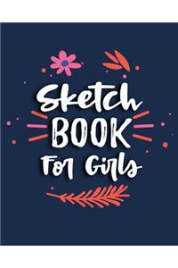 Sketch Book For Girls
