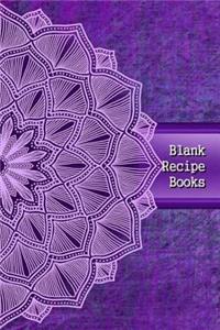 Blank Recipe Books