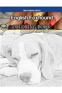 English Foxhound Coloring Book