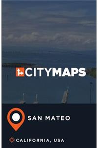 City Maps San Mateo California, USA