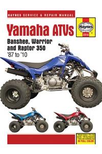 Yamaha Atvs Banshee, Warrior and Raptor 350 '87 to '10