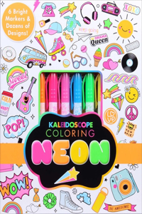 Kaleidoscope Coloring Kit Neon
