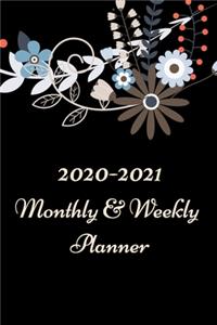 2020-2021 Monthly & Weekly Planner