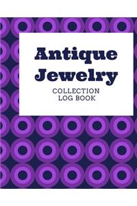 Antique Jewelry Collection Log Book