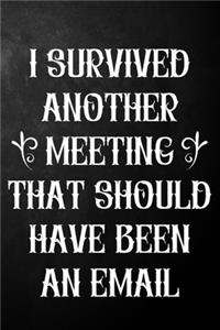 I Survived Another Meeting That Should Have Been An Email