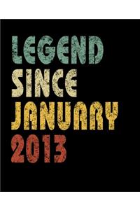 Legend Since January 2013