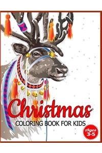 Christmas Coloring Book for Kids Ages 3-5