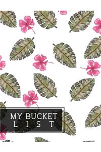 My Bucket List