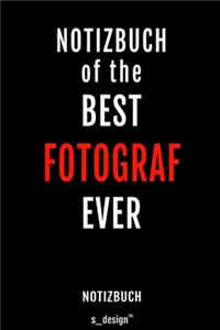 Notizbuch für Fotografen / Fotograf / Fotografin