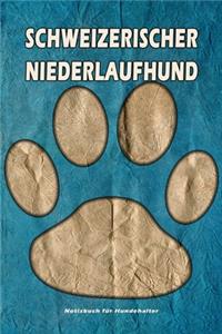 Schweizerischer Niederlaufhund Notizbuch für Hundehalter