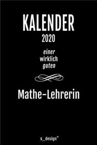 Kalender 2020 für Mathe-Lehrer / Mathe-Lehrerin