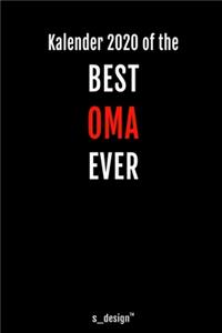 Kalender 2020 für Omas / Oma
