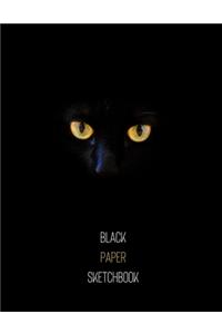 Black Cat Black Paper Sketchbook