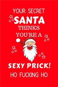 Your Secret Santa Thinks You're A Sexy Prick Ho Fucking Ho