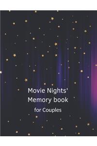 Movie Nights' Memory book for Couples