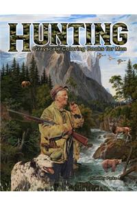 Hunting Grayscale Coloring Books for Men