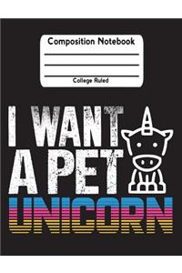 I Want A Pet Unicorn