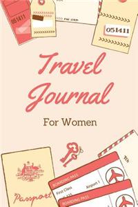 Travel Journal For Women