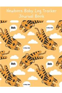Newborn Baby Log Tracker Journal Book