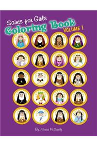 Saints for Girls Coloring Book