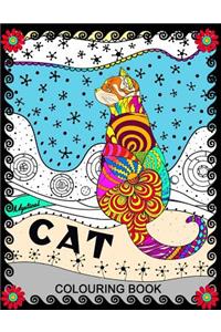 Mystical Cat Colouring book