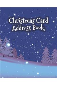 Christmas Card Address Book