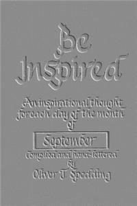 Be Inspired - September (Embossed)