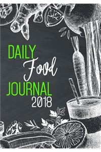 Daily Food Journal 2018