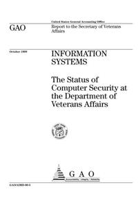 Information Systems: The Status of Computer Security at the Department of Veterans Affairs
