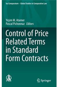 Control of Price Related Terms in Standard Form Contracts