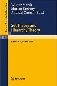 Set Theory and Hierarchy Theory