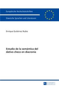 Estudio de la semántica del dativo checo en diacronía
