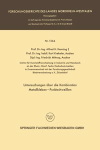 Untersuchungen über die Kombination Metallkleben - Punktschweißen