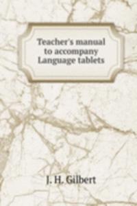 TEACHERS MANUAL TO ACCOMPANY LANGUAGE T