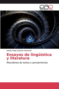 Ensayos de lingüística y literatura