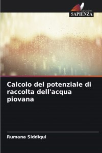 Calcolo del potenziale di raccolta dell'acqua piovana