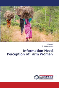 Information Need Perception of Farm Women