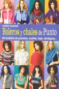 Boleros y chales de Punto: 35 modelos de ponchos, cuellos, tops, cardigans