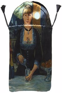 IMPRESSIONIST TAROT BAG PRINTED SATIN