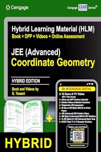 JEE Advanced Coordinate Geometry (HLM) Hybrid Edition includes Book + DPP + Videos + Online Assessment