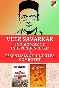 Veer Savarkar Indian War of Independence 1857 & Essentials Of Hindutva Combo Set
