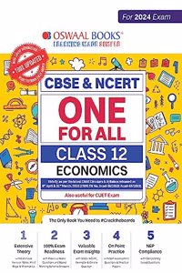 Oswaal One for All Class 12 Economics for CBSE Board Exam 2024