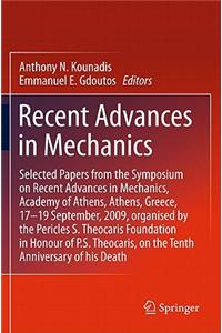 Recent Advances in Mechanics