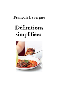 Définitions simplifiées
